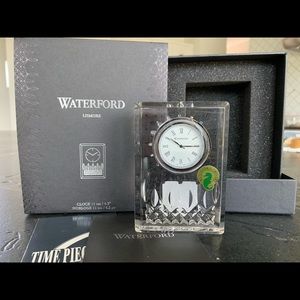 Lismore 4.5” Waterford Crystal Clock